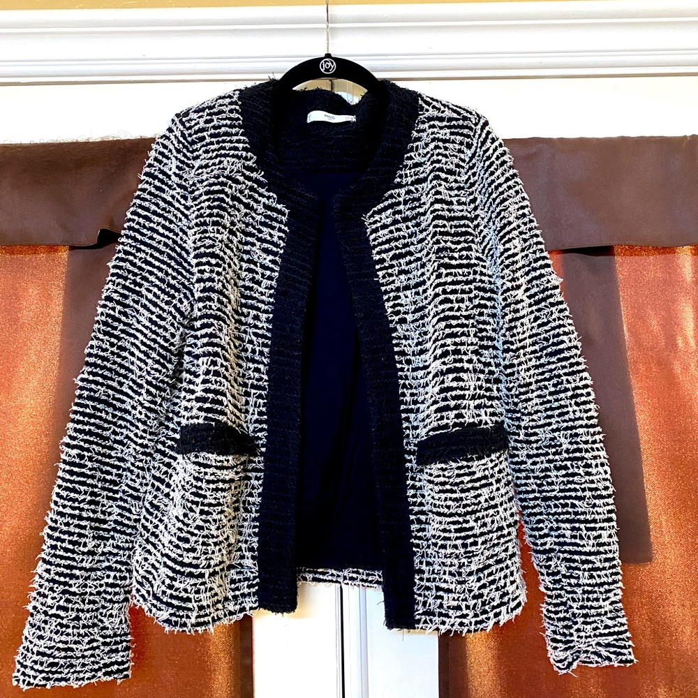 Classic Mango open blazer